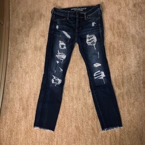 American Eagle super stretch jeans